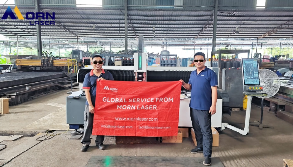 Müşteri Sahasında Çekim | Morn Laser 20KW Fiber Lazer Kesim Makinesi