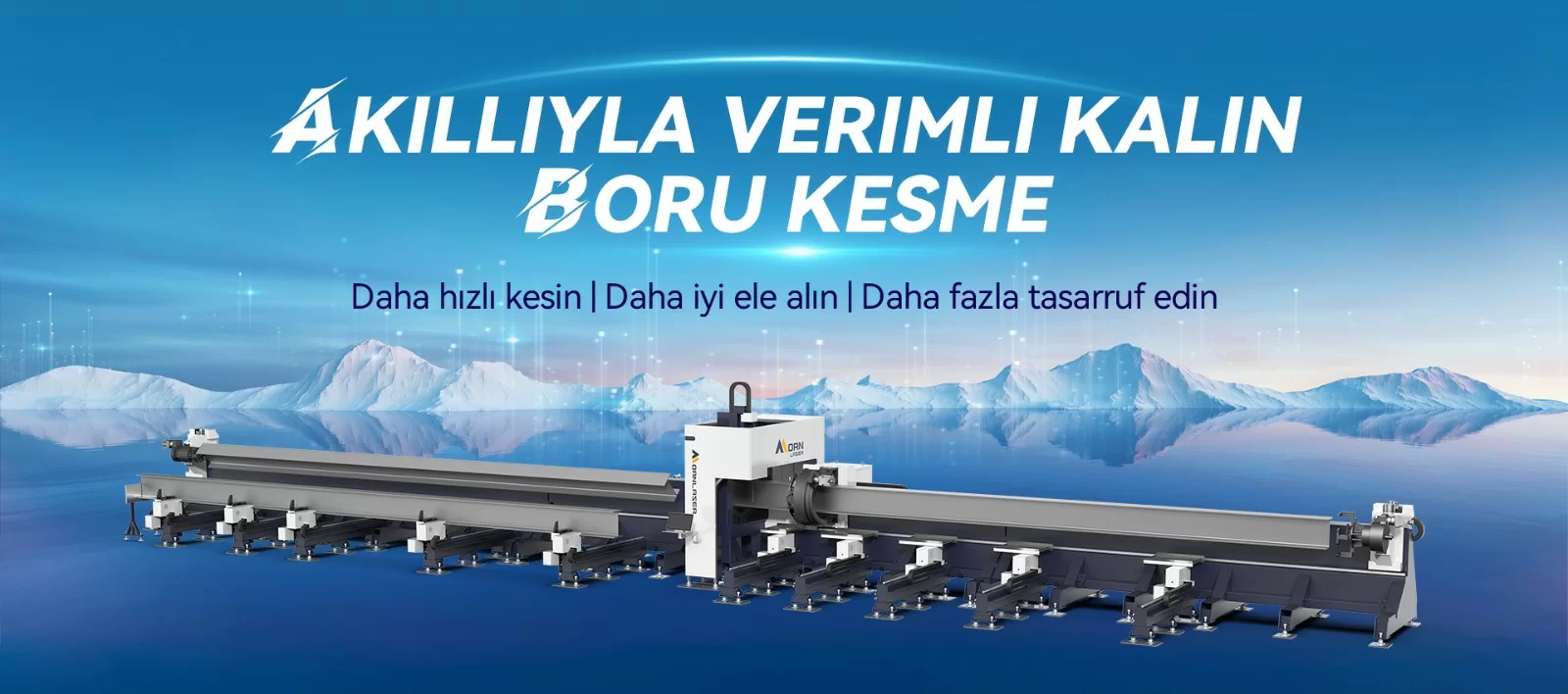 Lazer boru kesme makinesi