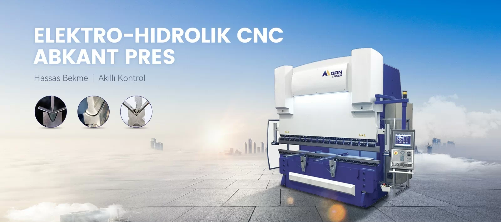 Máy uốn CNC thủy lực điện