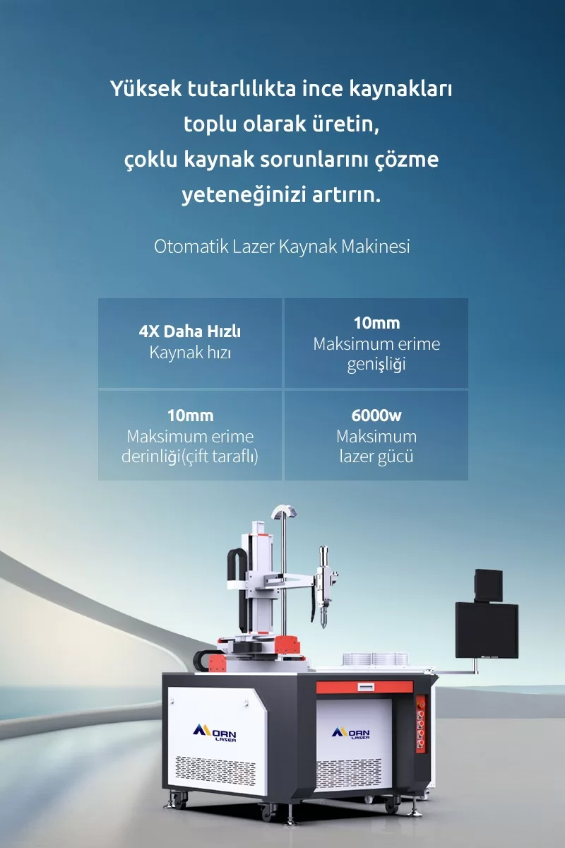 Otomatik Lazer Kaynak Makinesi
