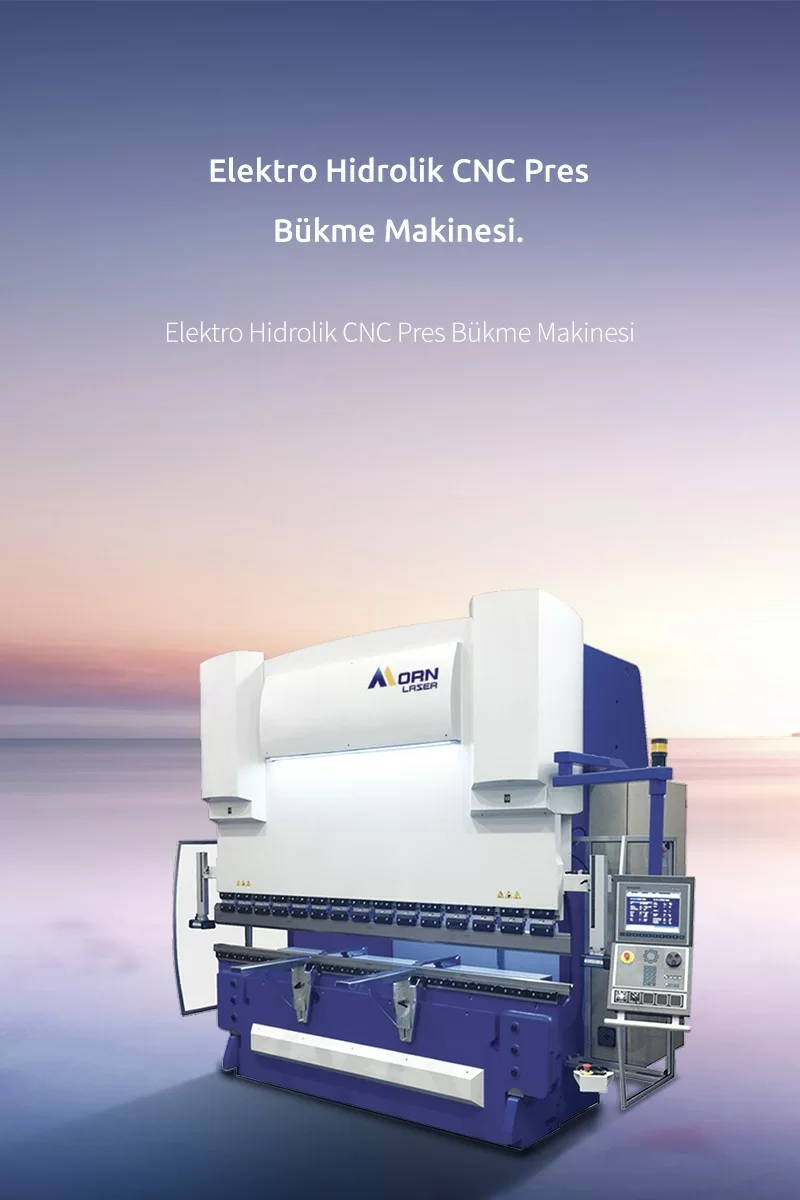 Elektro Hidrolik CNC Pres Bükme Makinesi